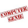 Stempel "Computergenie"