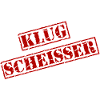 Stempel "Klugscheisser"