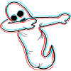dabbing ghost Halloween