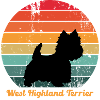 Retro West Highland Terrier