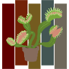 Venus flytrap retro