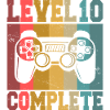 Niveau 10 Komplet 10 års fødselsdag Gamer 10 år