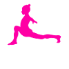 Gymnaste handstand gymnastique