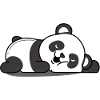 Sleeping Panda
