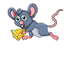 Souris au fromage