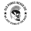 Vieux punk rock pépé drôle