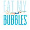Eat My Bubbles Funny Swimming