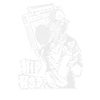 Retro Hip Hop 90's Old School break dance