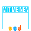 Taubstumm Gebärdensprache ASL Zeichensprache