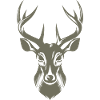 Fed hjort Illustration