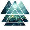 Abstract Forest Art
