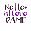 Nette alte Dame
