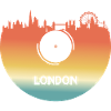 Disque vinyle Londres Skyline Souvenir