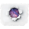 Ripped Paper - Universe