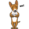Sturer Basenji Dog Funny