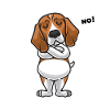 Sturer Beagle Dog Funny