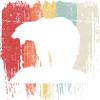 Bear Rainbow Silhouette