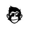 Silly Monkey Silhouette