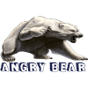 Angry bear , bear