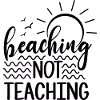 Beaching Not Teaching
