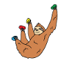 Sloth Climbing Gift