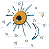 Sonne, Mond und Sterne
