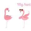 Flamingo tante din tante min tante