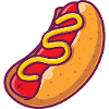 Sausage in bread