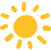 Sun drawing pattern