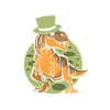 Oncle Saurus, cadeau d’oncle, dinosaure