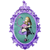 Dark Alice - Alice with Flamingo