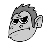 Gorilla Head