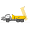 Articulated dump truck