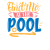 Bin am Pool