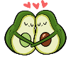 Let's Avocuddle Couples and Lovers Poison