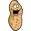 Happy Peanut Emotie Gevoelens Grappig Gelukkig