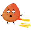 Kartoffel chips pommes frites sjove gave