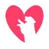 Bernese Mountain Dog Heart