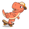 Skater Dino