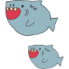 requin père et fils