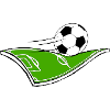 football drawing field and ball