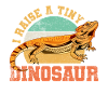 Skäggagam ödla reptil vintage