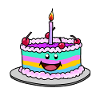 Rainbow Birthday Cake Cake Fantasy