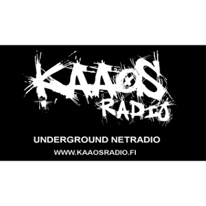Kaaosradio logo teksillä
