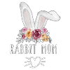 Rabbit Mom Kaninchen Mama Geschenkidee