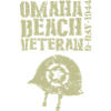 Omaha Beach Helmet Veteran