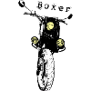 Enduro Boxer mit Licht, transparent