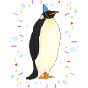 Pingouin d’anniversaire
