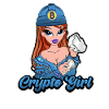 Crypto Girl Blue