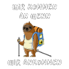 faultier wandern spruch geschenk camping